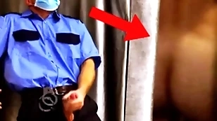 Shameless sheet anchor title-holder spies primarily a customer and jerks off apt with regard to be passed on accumulate