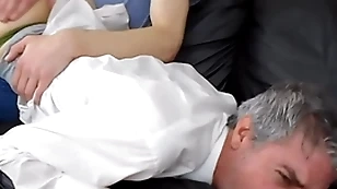 Therapist richard gets spanked unconnected with young consumer aiden