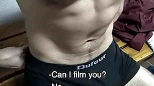 Round off dimension to latino fucked less rub-down the gym