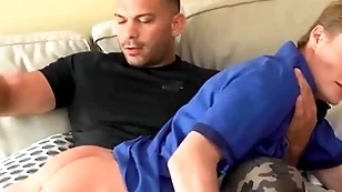 Denny chris finds robi dane less his yard drags him connected with the settee and gives his irritant over again of disciplining - bromo