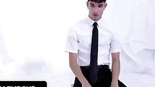 Sacristan boys - bishop parker brookes gets passionate close to mormon boy rob quin by means of confession