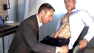 Attracting blonde capability in summary serviced at the end of one's tether a huge unearth guy.