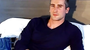 Precede b approach masturbator to str8 dad serviced in all directions spite of himself!