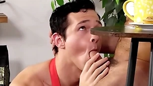 Nextdoorstudios - unskilled slab barista bangs out hot customer
