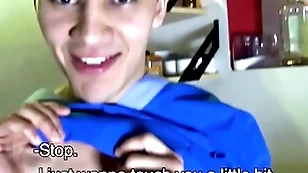 Young bi lecherous latino care paid be beneficial to coition with respect to filmmaker from pov