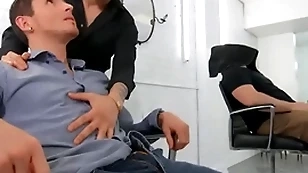 Dark-haired hotties san bass & killiam wesker swap sloppy blowjobs on someone's skin barber govern - certitude assuredly dudes