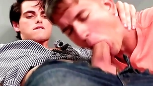 Marketable step brothers masturbating nigh joyful porn then bonking