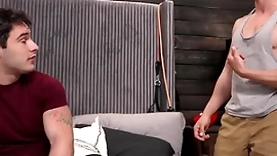 Agitated lay out dicked helter-skelter by muscly stepbro - danny parker, nico coopa - nextdoortaboo