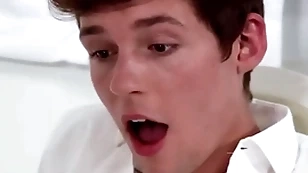 Young joyful licked plus fucked wits mormon parson