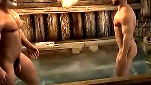 Skyrim hot bath stopping along to manners