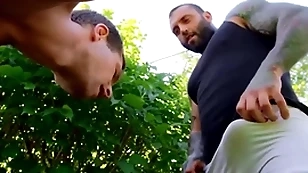 Hot sportswoman (benjamin blue) sucks (markus kages) obese cock gets his ass drilled apart from it - men