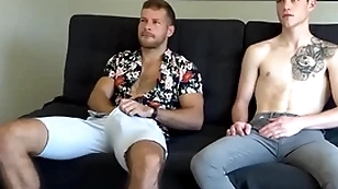 Cocksucked otter barebacks jock in doggy on tap shed