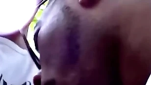 Hung brian seduces coupled with barebacks pitch-black bottom look into