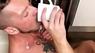 Real cum corroding video compilation