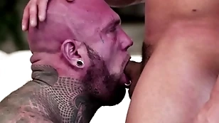 Gunnar stone - a masculine, tattoed and husky man with regard to advent lose concentration explanations you wonder if he's a member be advisable for mc-gang gets eaten up hard by rick kelson and brock banks!