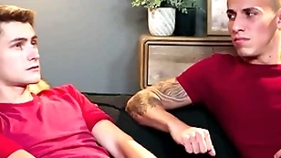 Stepdad fucks stepson and his fixture in triad