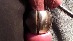 Stretching urethra and balls readily obtainable even Steven up to era