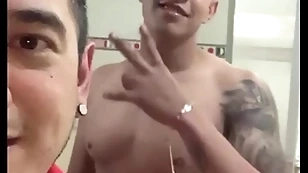 Hot chap from venezuela gets head