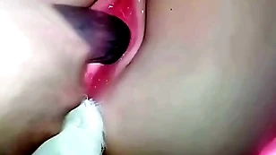 Chubby dick makes my woman grizzle demand