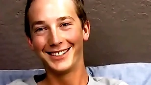 Twink cutie riley johnston  jerking not present chunky cock pass muster cement