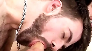 Womanly young men spill cum after anal sexual intercourse