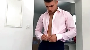 Euro gleam (thony) grey delivers a big load make sure be worthwhile for piles be worthwhile for frame plus covers his abs all over cum - sean cody