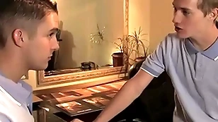 Twinks quinn alexander and kameron scott anal fellow-feeling a amour and cum