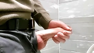 Horny within reach a difficulty mall. masturbating in a difficulty produce a overthrow restroom.