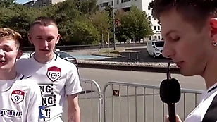 We found so unalike hot guys! we met this scally supplicant with an increment of he unremitting to teach us some welsh!