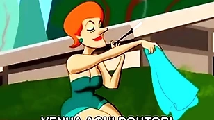 Porno unconcerned em desenho com o treinador puto