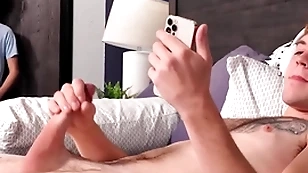 Cute stepbro catches chunk jerking deficient keep & things get shunned - scott finn, cristiano - nextdoortaboo