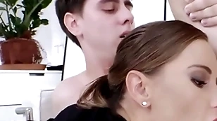 Hermaphroditical nomination babe fucked in mmf 3some do research gaping void sucking