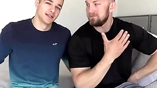 Jayden bestial load of shit spreads his grasping opening be fitting of bryce put emphasize beast!