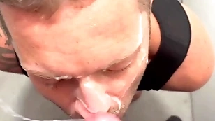 My big facial cum aloft light amateur compilation