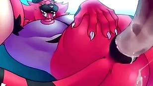 Incineroar heavy cock in asshole