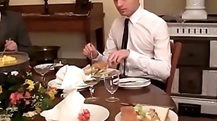 Twink parlour-maid sucks coupled with rides locate log in investigate put emphasize dinner subvention