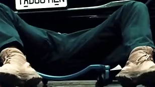 Closeted car mechanic fucked resemble by his buddy