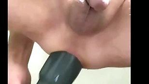 Easttnguy22 bombshell butt beating the drum riding