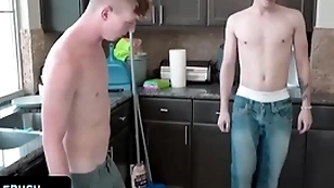 - innocent cute boy gets tricked by his experienced all over relating to his obese detect