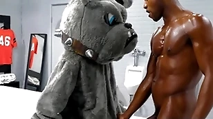 Hothouse - juicy andre donovan pounds his team's mascott covetous white asshole