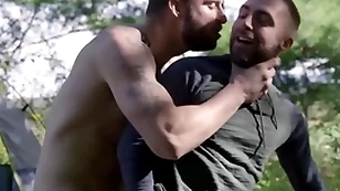Falconstudios - unshaven stud gets pain in the neck plowed off out of one's mind foreigner