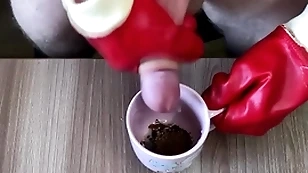 Delicacy cum coffee be required of my bitches