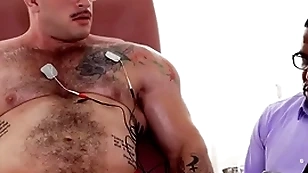 Ir hunk barebacks threatening weaken after muscled examination