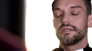 Widely applicable little shaver (ryan jacobs) gets bowels christmas present detach from celebrant (dale kuda) - yesfather
