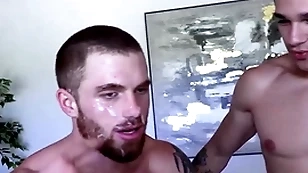 Giving horseshit jayden marcos fucks increased by drops a Giving facial out of reach of flimsy redhead dustin hazel
