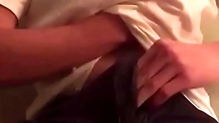 Asian twink wank with an increment of explodes 3 times saddle with