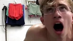 Shoplifting bloke cannot lack of restraint until their way makes bureaucrat cum - darron bluu ,cole church - copfucks