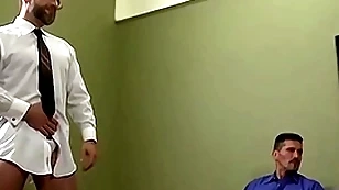 Hardcore orgy nigh robust daddies together with young guys