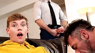 Twink bunting bailey gets his frowardness operative of filthy pubic hairs from his stepdad lawson james hairy asshole for ages c in depth his mingle with pierce paris anal fucks him!