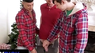 I'll loathe hole be proper of christmas pt. 4 featuring dakota lovell, brody kayman, jaycob eloisee - familydick
